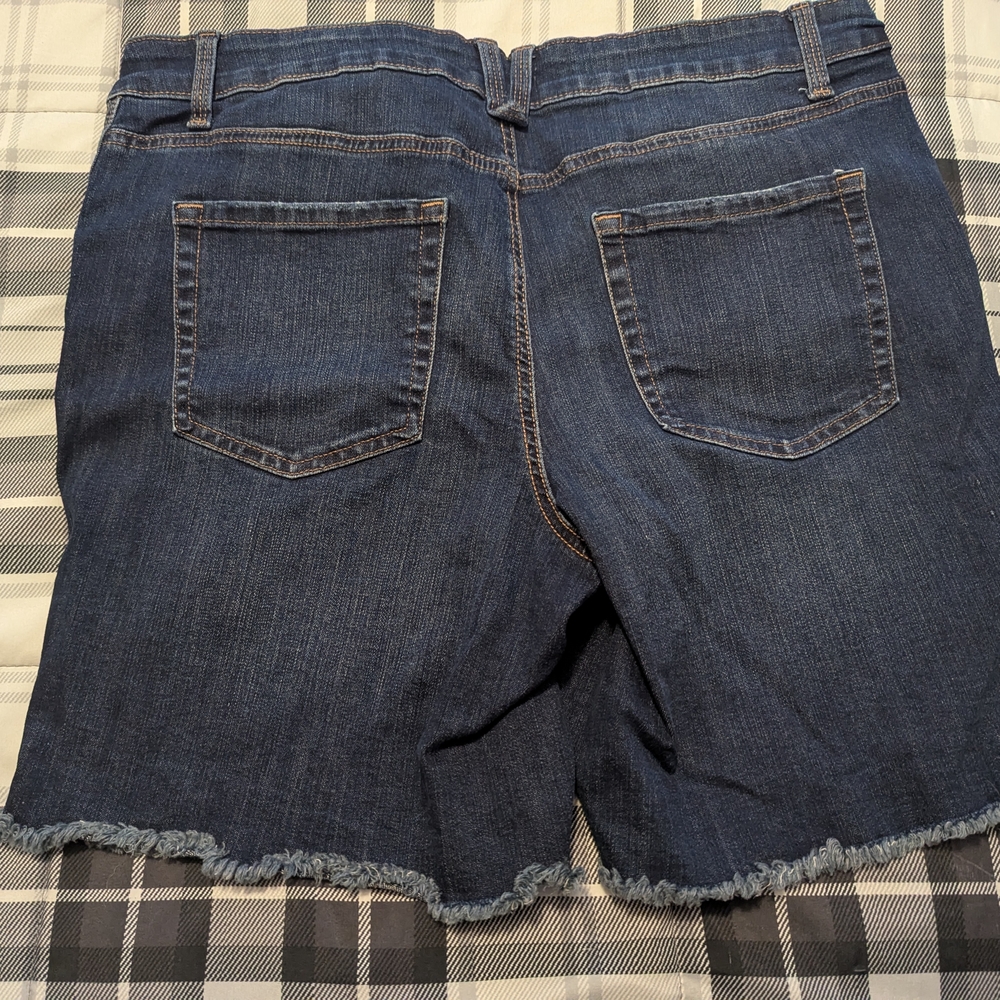 Maurices Dark Blue Denim Jeans - Picture 2 of 3